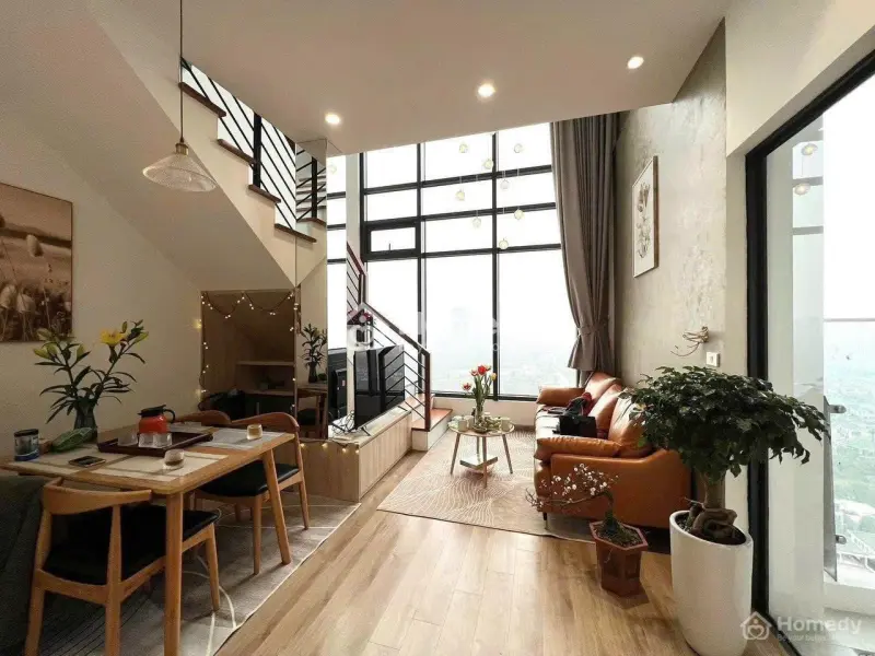 Bán Căn Duplex 1 Ngủ , Chung Cư Sky Oasis , Kđt Ecopark - View Biệt Thự Đảo , Đông Nam