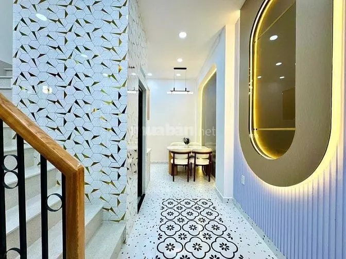 ⭐️Nhà Tuyệt Đẹp Cao Cấp Cách Mặt Tiền Huỳnh Văn Bánh 10M, P15, Q.phú N