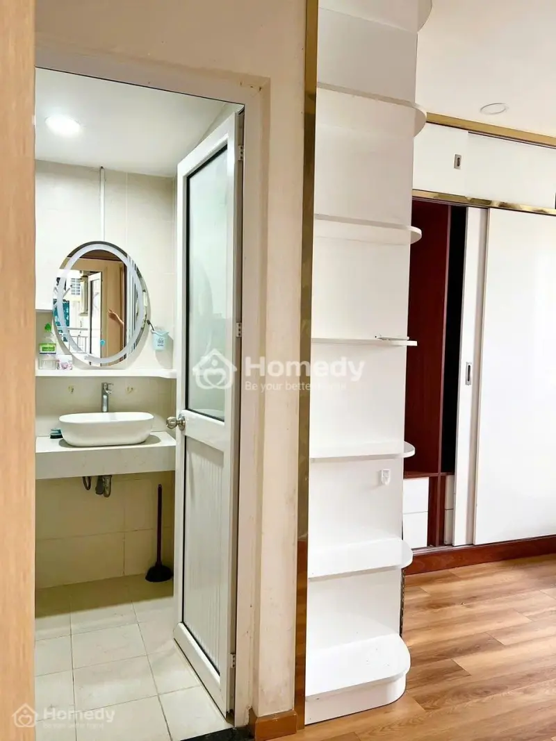 Chung Cư Ruby, Nguyễn Sỹ Sách, Tb: 7Tr5/Th, 55M2, Full Nội Thất, 1P Ngủ