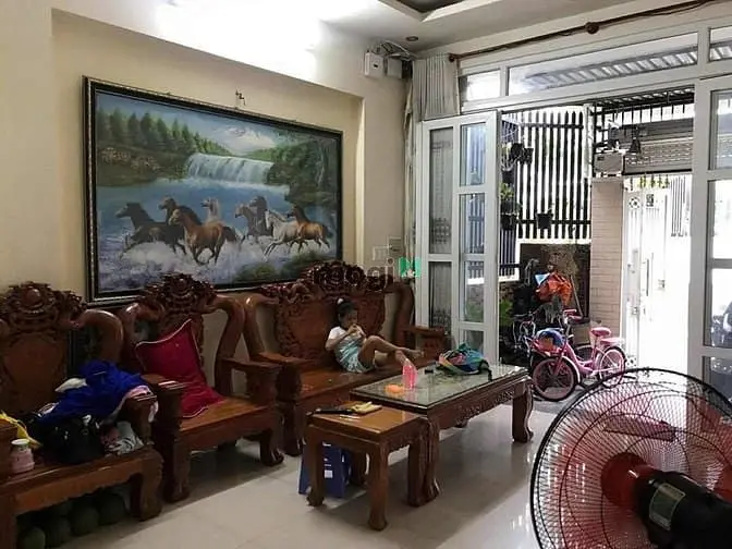 Bán Nhà 1 Trệt 2 Lầu Góc 2 Mt Hẻm Xe Tải Đường Số 5 Đình Phong Phú.