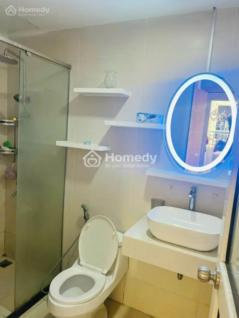 Chung Cư Ruby, Nguyễn Sỹ Sách, Tb: 7Tr5/Th, 55M2, Full Nội Thất, 1P Ngủ