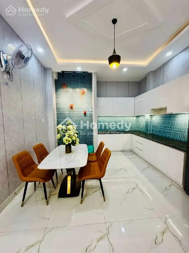 Siêu Phẩm Nhà Phố - 4 Tầng Nở Hậu - 4 X 12M - Ôtô Vào Nhà - Phạm Văn Chiêu Gò Vấp, 6 Tỷ Xíu