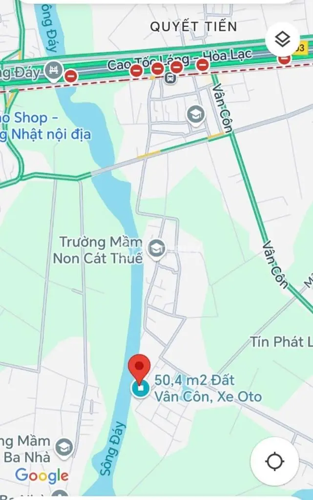 Bán Đất Sổ Đỏ Cc Vân Côn, Hoài Đức, Hà Nội