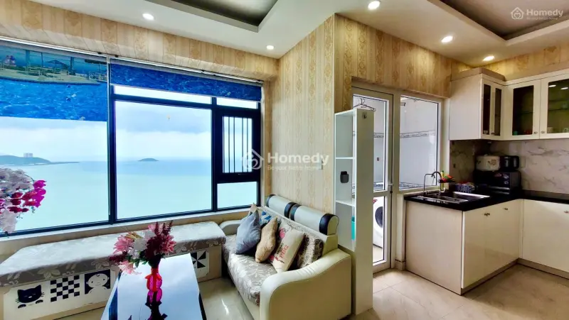 Cho Thuê Căn Góc 2 Mặt View Biển Cực Đẹp, Full Nội Thất