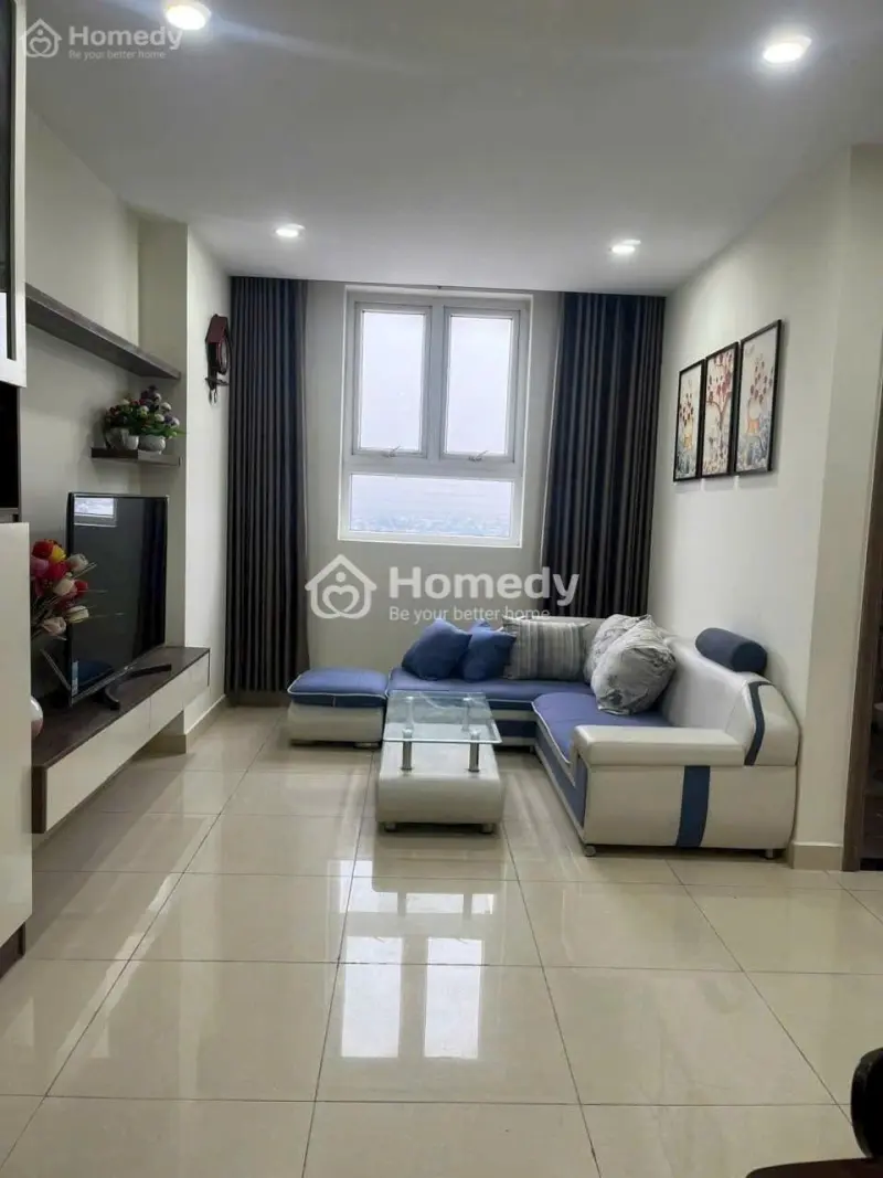 Chung Cư Sg Tower, Thoại Ngọc Hầu, Tp: 2P Ngủ, Có Nội Thất, 60M2, 7Tr5