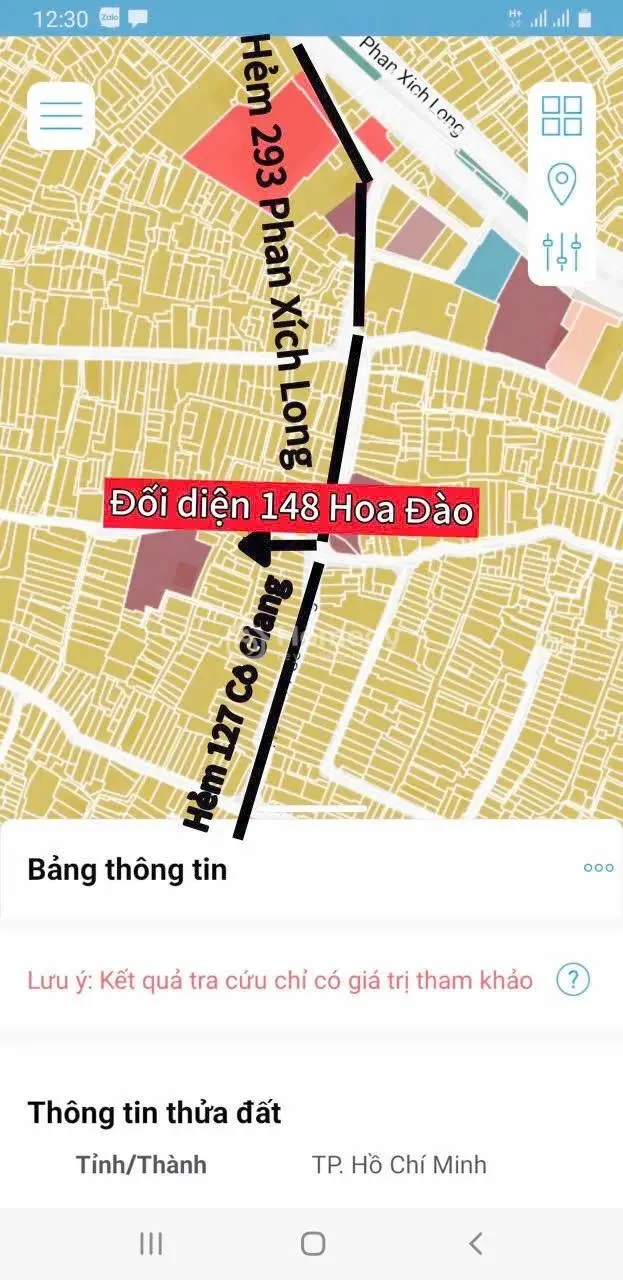 Hẻm Xe Hơi 4M - 1 Căn Ra Mặt Tiền Hoa Đào .