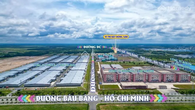Bán 150M Đường Tạo Lực, Mặt Tiền D7 Kcn Bầu Bàng.