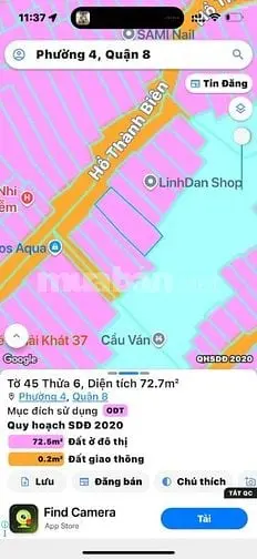 Bán Gấp Nhà Mặt Tiền Hồ Thành Biên, P4 Q8 – Dt Khủng 5X14M – Giá Tốt