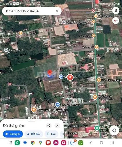 114M2 Thổ Cư. Đường Bê Tông Gần Kcn . Cách Nhựa 50M. 430Tr
