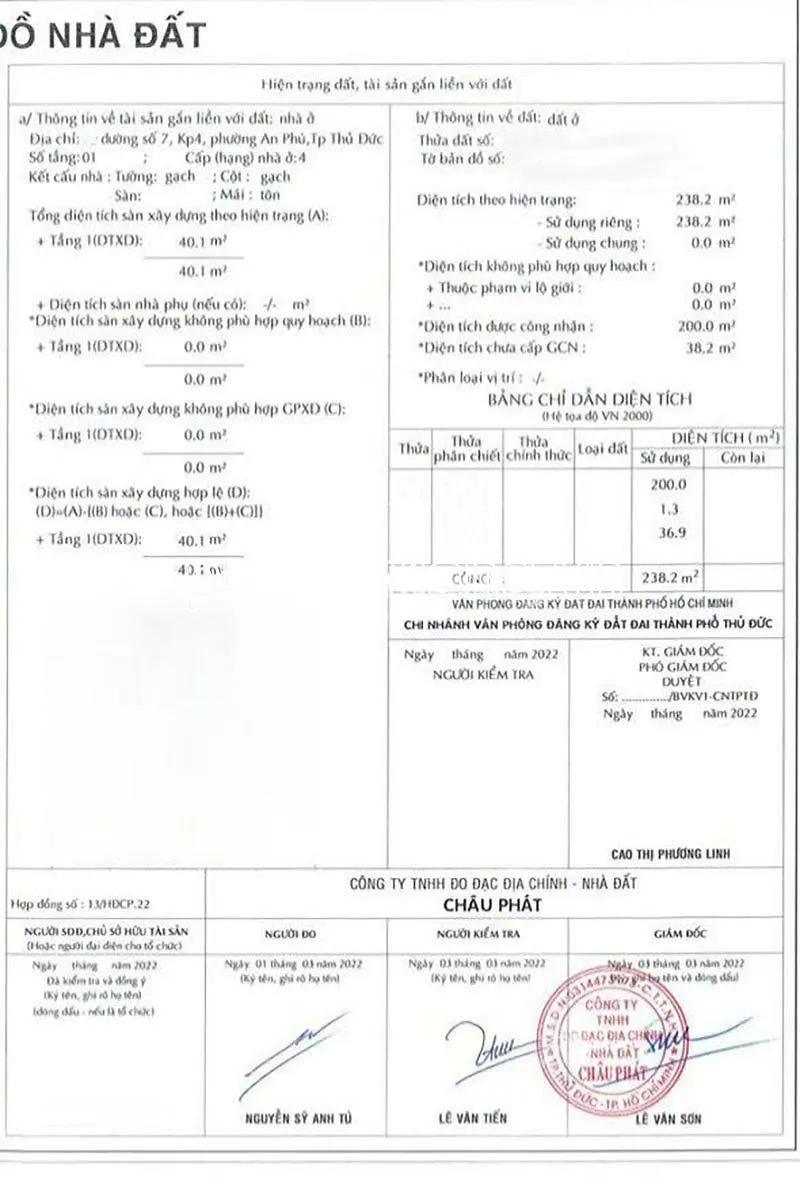Nhà Đất An Phú Quận 2 Đường Số 7, 238M², Vị Trí Trung Tâm, Gần The Vista, Giá Chỉ 44 Tỷ