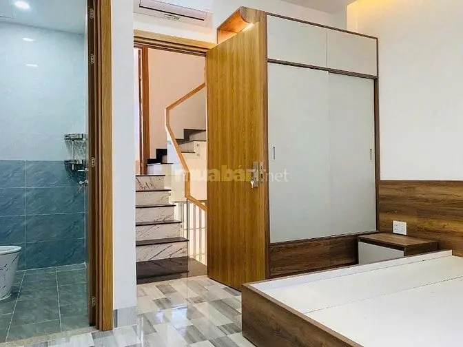 Nhà 66M2 Đường Nguyễn Văn Đậu,Bình Thạnh.gần Chợ Phan Văn Trị.sổ Sẵn