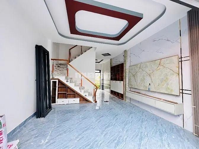 Nhà Bán 2 Căn Nhà 4,7X14 Gồm 1 Trệt 2 Lầu 4 Phòng Thị Trấn Cần Giuộc