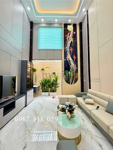 Nhà Thạnh Xuân 25, Dt:4X15M, Lửng, 3Lầu, 4Pn, Sân Thượng, Gara Ô Tô