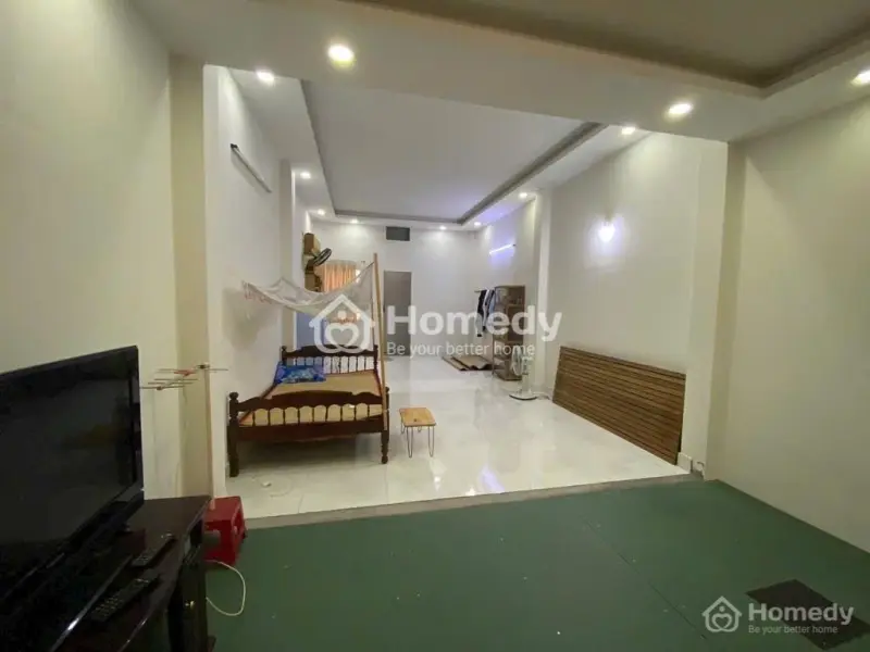Nhà Phố 1 Trệt 1 Lửng Sau Lưng Nhà Thờ Nữ Vương Hoà Bình P13 Q Gò Vấp