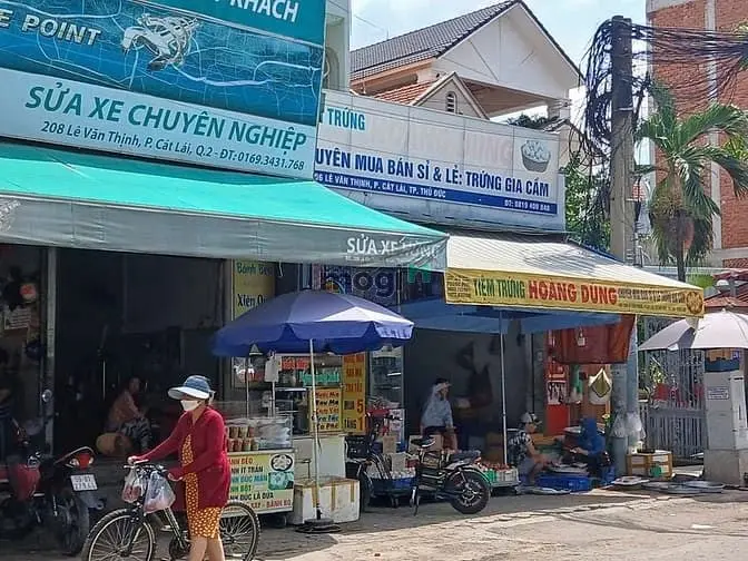 Bán Nhà Mặt Tiền Lê Văn Thịnh Quận 2 Ngay Chợ Cây Xoài Ngang 6.68M.