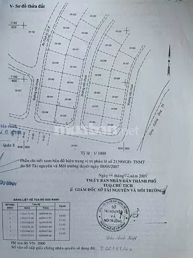 Bán Đất Biệt Thự Văn Minh Đường Thân Văn Nhiếp Quận 2