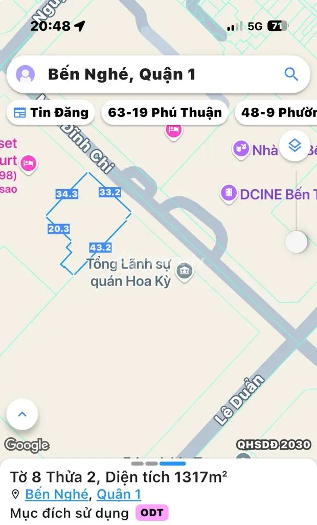 *Quỹ Đất Hiếm* [33 X 39] Mạc Đĩnh Chi_Lê Duẫn - 1250Tỷ (Giá 2025)