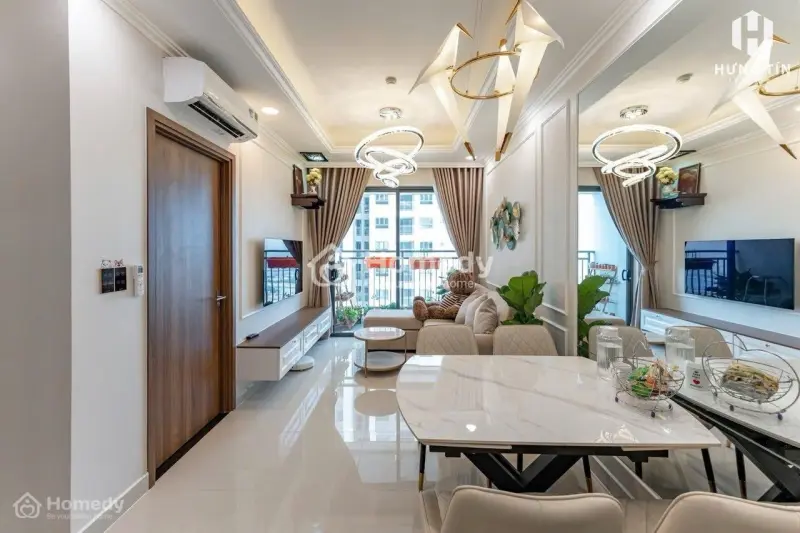 Cho Thuê Căn Hộ Q7 Saigon Riverside, 2Pn 2Wc Tầng Trung View Thoáng, Nhà Mới Chỉ 9 Triệu.