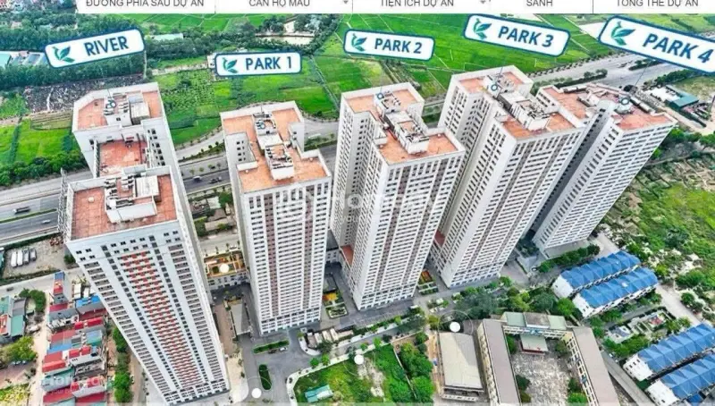 Bán Căn Hộ 81M2, 3Pn-2Wc, Tầng Trung, Căn Góc, Tòa Tđc Park 3 Eurowindow River Park, Lh 0772272***