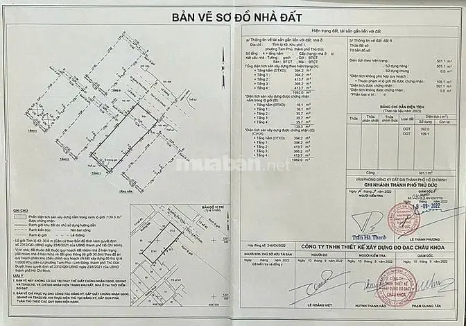 Bán Tòa Nhà Lớn Tam Phú, Thủ Đức, Có Hầm, 4 Tầng, Diện Tích Hơn 500M²
