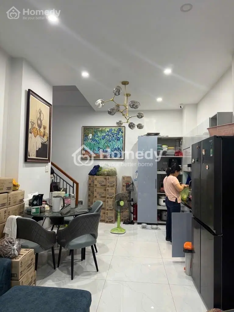 🏠 Nhà Nở Hậu Chữ L - 3 Tầng - Hẻm 3 Gác Thông Q4