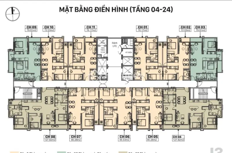 Căn Hộ 2Pn 76M2 Giá Tốt Nhất Khu Tây Hồ Tây Ngay Sát Ciputra Và Ngoại Giao Đoàn,