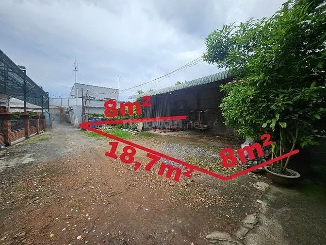 Chủ Kẹt Bank Bán Gấp (8X18.7)148.4M2 Đất Đẹp Trung Tâm Tp Thuận An