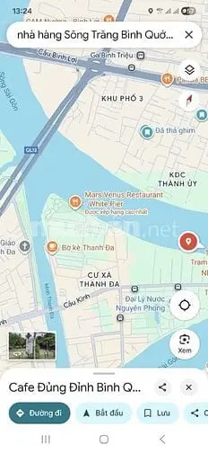 Bán Gấp Đất 2Mt, 1Mt Bình Qưới, 1Mt Sông Sài Gòn, P27,Bt