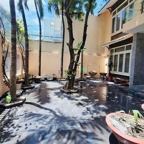 Cho Thuê Biệt Thự Sân Vườn Hẻm Xe Hơi Lê Văn Thọ Gò Vấp, Thiết Kế Đẹp