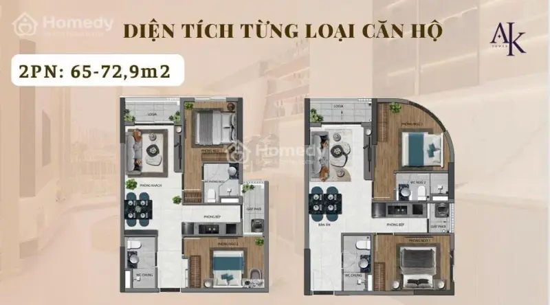 Căn Hộ Cao Cấp Ak Tower Trái Tim Phường An Phú