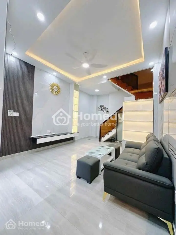 Chủ Nhà Nợ Cần Bán Gấp Nhà 62M2 1T1L Nguyễn Văn Lượng Ngay Lotte Mart-Giá 1 Tỷ 950Tr-Bao Sang Tên