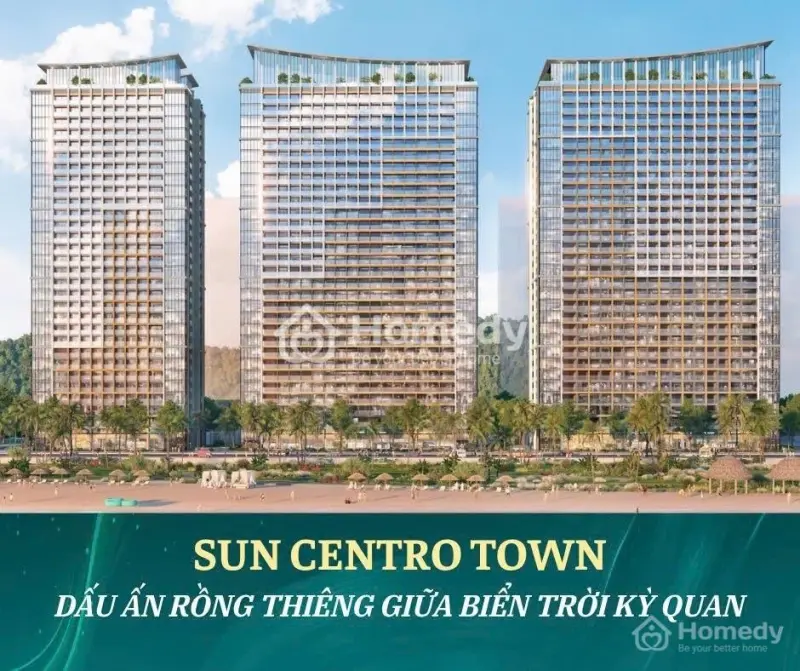 Sun Centro Town – Biểu Tượng Sống Mới Giữa Trung Tâm Bãi Cháy -Hạ Long