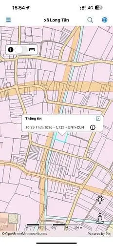 Sở Hữu Ngay Lô Đất Gần 1800M2 Ngang 41X40M Có 100M Thổ Cư. Ngay Tl52