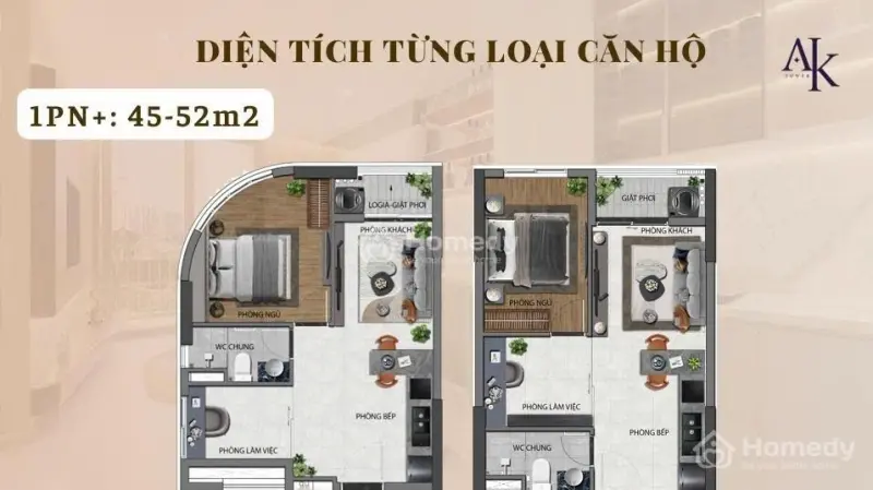 Căn Hộ Cao Cấp Ak Tower Trái Tim Phường An Phú