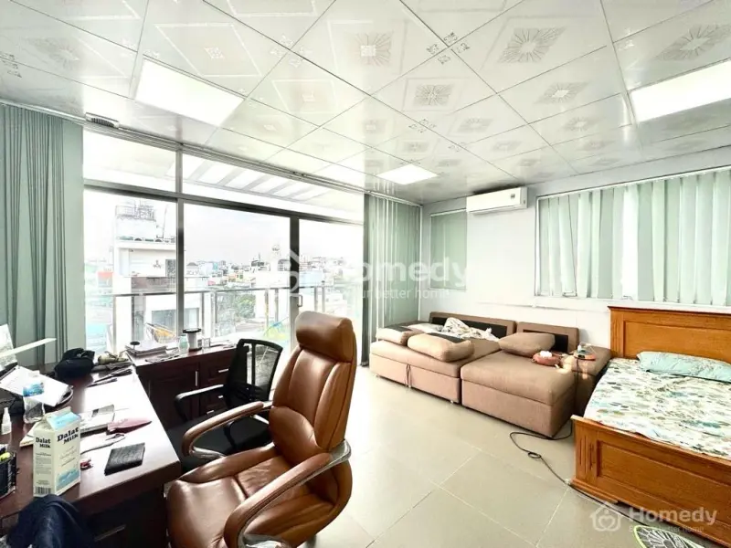 *Toà Vp Mặt Tiền Tân Phú* [8 X 18 - 703M2 Sàn] 7 Tầng_Thang Máy (Ko Lộ Giới)