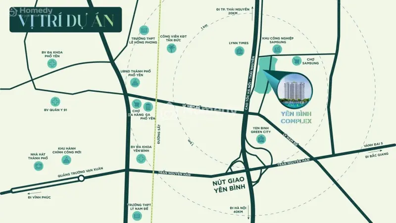 Yên Bình Complex – Căn Hộ Thương Mại Tiên Phong Tại Thành Phố Công Nghệ Phổ Yên