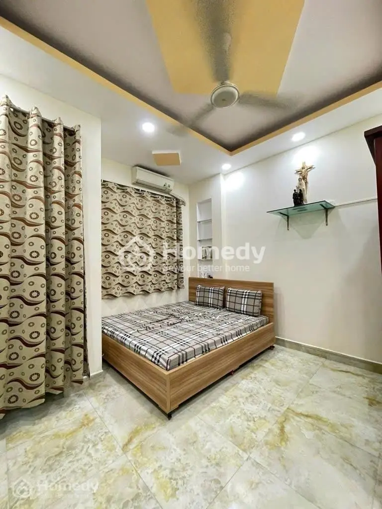 Nhà 4 Tầng 4 Pn, 45 M2 Liên Tỉnh 5 P6 Q8 Chỉ 5 Tỷ