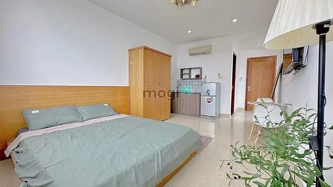 Cho Thuê Căn Hộ 35M2 - Full Nội Thất Cửa Sổ Trời Lớn Gần Chợ Bà Chiểu
