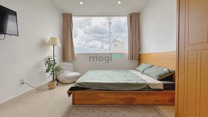 Cho Thuê Căn Hộ 35M2 - Full Nội Thất Cửa Sổ Trời Lớn Gần Chợ Bà Chiểu