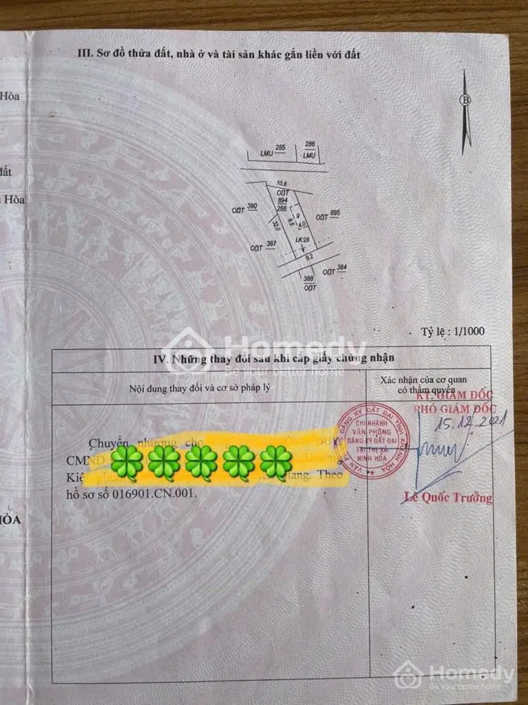 Bán Đất Tặng Nhà Mặt Tiền Đặng Vinh Hàm, Đông Ninh Hoà