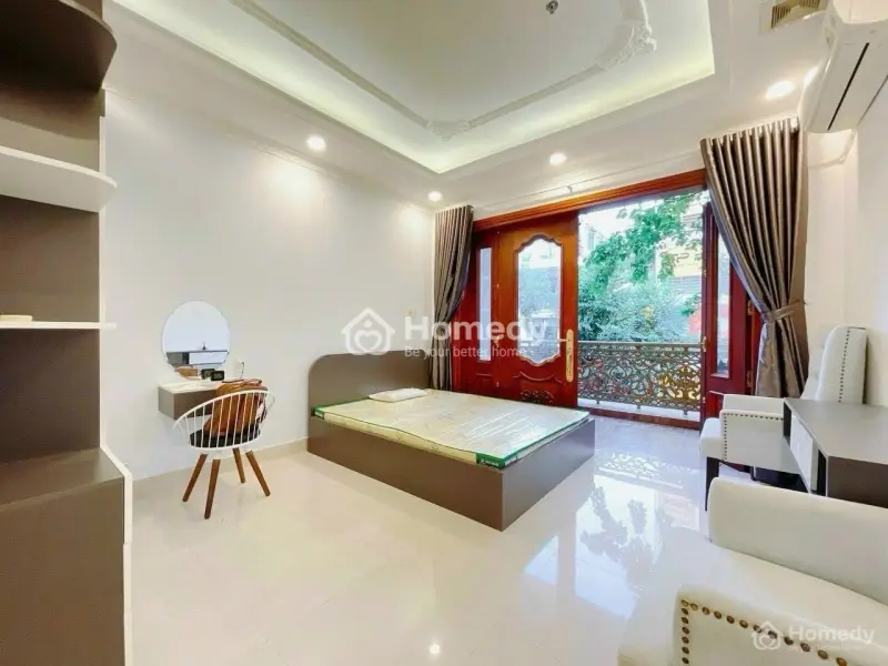 Cho Thuê Căn Hộ 1Pn_Siêu To_Máy Giặt Riêng_Gần Cv Lê Văn Tám_Full Nội Thất_Ban Công_Chợ Tân Định