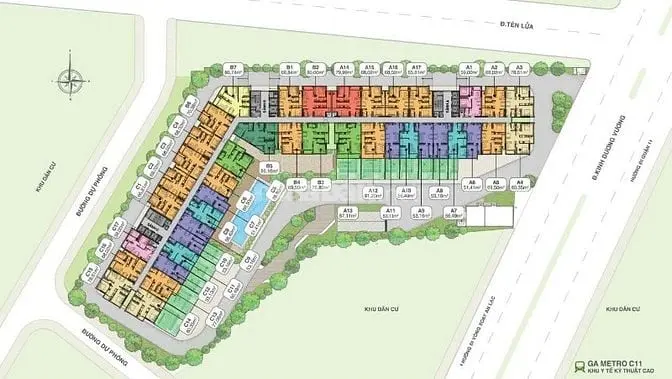 Chính Chủ Bán Căn Hộ Dt 77M 2Pn, 2Wc Cạnh Aeon Mall Tên Lửa Bình Tân