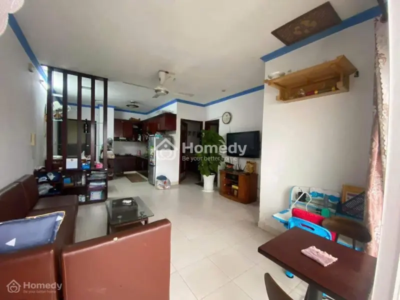 Chung Cư Hai Bà Trưng, Tân Định, Q1: 86M2, 2P Ngủ Rộng, Ban Công, 12Tr/Th