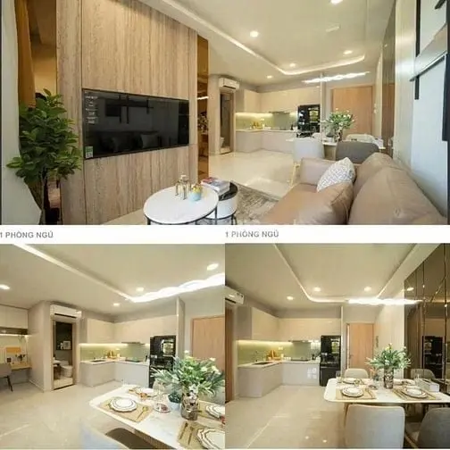 Căn Hộ 1 Phòng Ngủ K Home New City Diện Tích 46,96Ha Nằm Trên Đường D5
