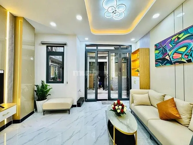 Bán Nhà Mới Full Nội Thất 3 Tầng -4Pn Bùi Đình Tuý-Gần Chợ Bà Chiểu