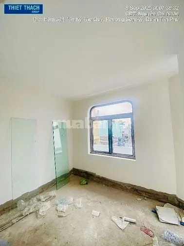 Nhà Mới 9X8.5M 1 Trệt 2 Lầu St 3Pn 3Wc Góc 2 Mặt Hẻm Xe Hơi Tktq