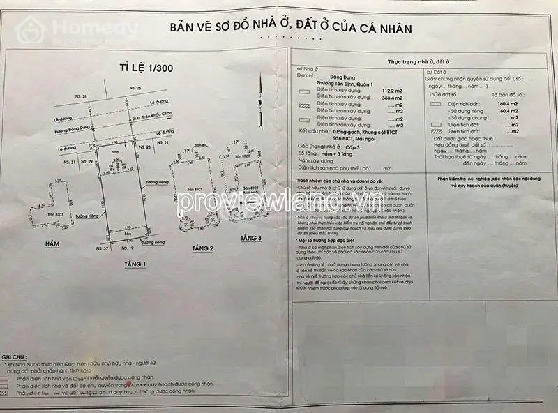 Bán Biệt Thự Tân Định Quận 1, 159,6M² Cn, Sổ Hồng Riêng, Giá 689Tr/M²