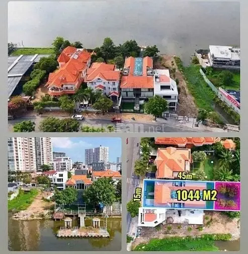 Bán Siêu Viila 2Mt Sông Sài Gòn Và Nguyễn Văn Hưởng, P.thảo Điền.