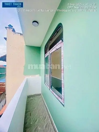 Nhà Mới 9X8.5M 1 Trệt 2 Lầu St 3Pn 3Wc Góc 2 Mặt Hẻm Xe Hơi Tktq