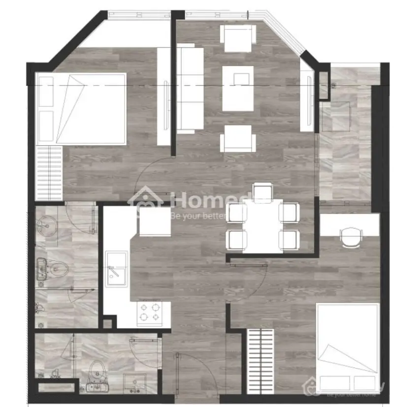 Chủ Nhà Gửi Bán Nhanh Căn Hộ 2 Pn Hud Building Nha Trang, Số 04 Nguyễn Thiện Thuật